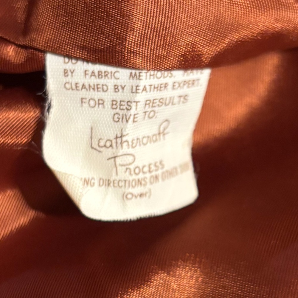 Talk of the Walk Vintage Brown Leather Jacket - Picture 4 of 14